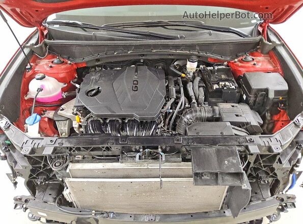 5NMJB3DEXTH643837 2026 HYUNDAI TUCSON Red Widok komory silnika