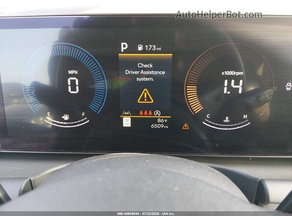 5NMJB3DEXTH703079 2026 HYUNDAI TUCSON Gray Rear seats view