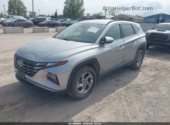 5NMJBCAE0NH054433 2022 HYUNDAI TUCSON Silver Przód lewy