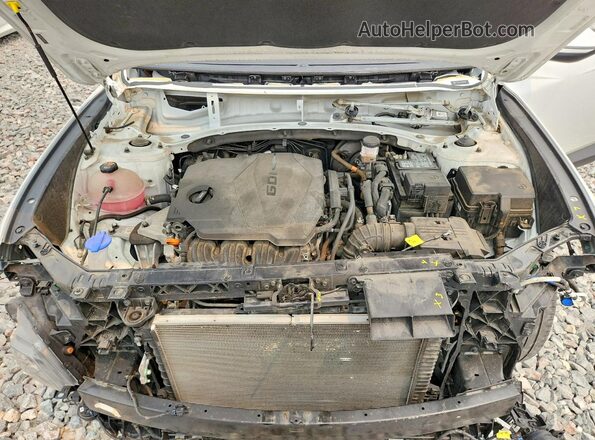5NMJBCAE0NH107616 2022 HYUNDAI TUCSON White Widok komory silnika