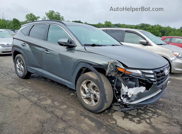 5NMJBCAE1NH032490 2022 HYUNDAI TUCSON Gray Передня права чверть