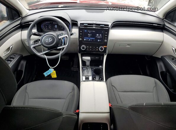 5NMJBCAE1NH043473 2022 HYUNDAI TUCSON Red Вид панелі приладів