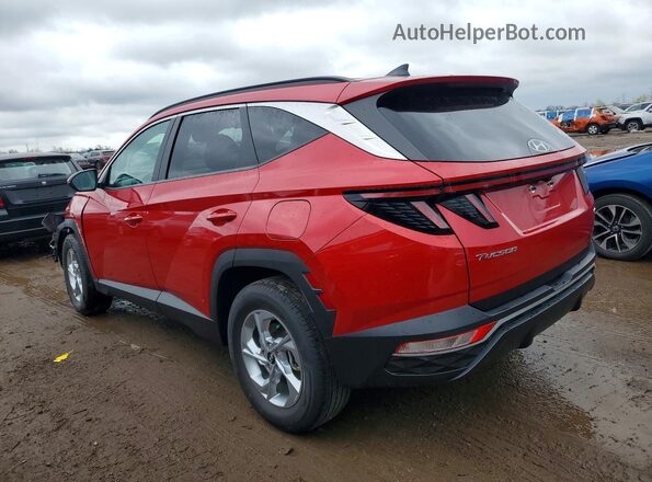 5NMJBCAE1NH043473 2022 HYUNDAI TUCSON Red Задня ліва чверть