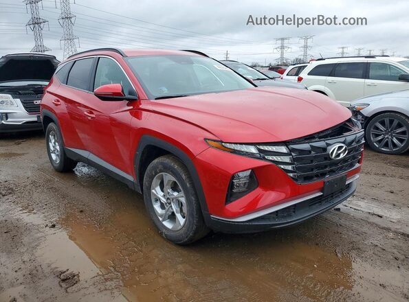 5NMJBCAE1NH043473 2022 HYUNDAI TUCSON Red Передня права чверть