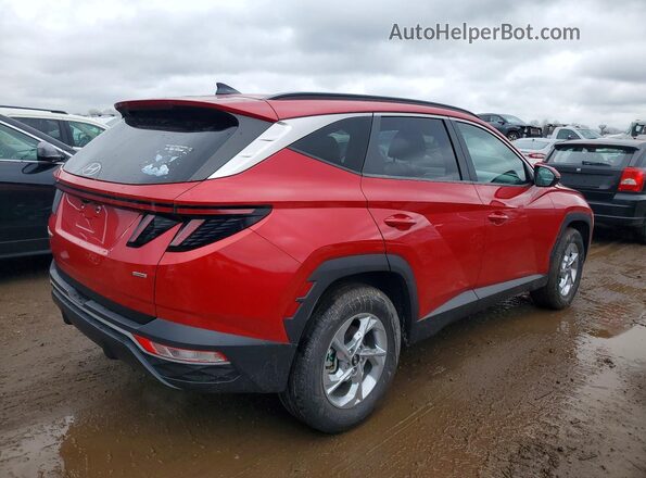 5NMJBCAE1NH043473 2022 HYUNDAI TUCSON Red Задня права чверть