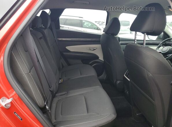5NMJBCAE1NH043473 2022 HYUNDAI TUCSON Red Вид задніх сидінь