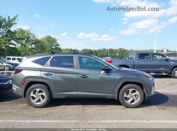 5NMJBCAE1NH144240 2022 HYUNDAI TUCSON Gray Սալոնի հետևի տեսք