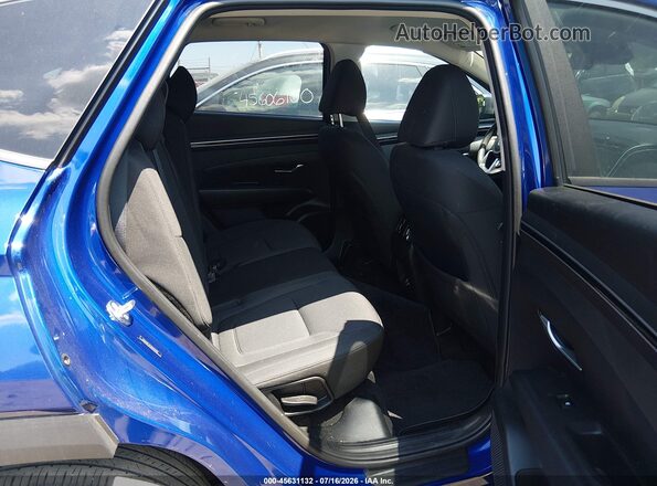 5NMJBCAE2NH145509 2022 HYUNDAI TUCSON Blue Vista de la etiqueta del VIN