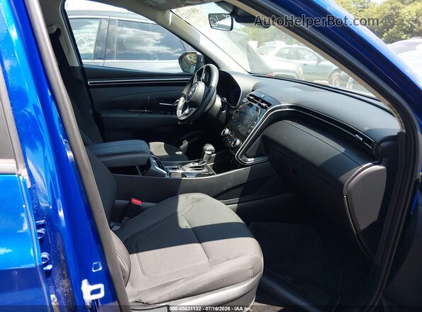 5NMJBCAE2NH145509 2022 HYUNDAI TUCSON Blue Vista interior delantera