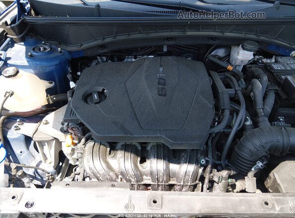5NMJBCAE2NH145509 2022 HYUNDAI TUCSON Blue Vista trasera