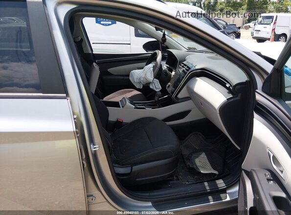 5NMJBCAE2NH154968 2022 HYUNDAI TUCSON Серый Вид салона спереди
