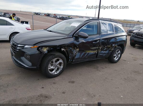 5NMJBCAE2PH175726 2023 HYUNDAI TUCSON Black Vista tres cuartos delantera izquierda