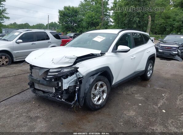 5NMJBCAE2PH214265 2023 HYUNDAI TUCSON White Vista tres cuartos delantera izquierda
