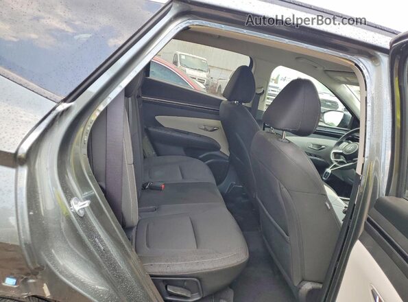 5NMJBCAE3NH030899 2022 HYUNDAI TUCSON Gray Սալոնի հետևի տեսք
