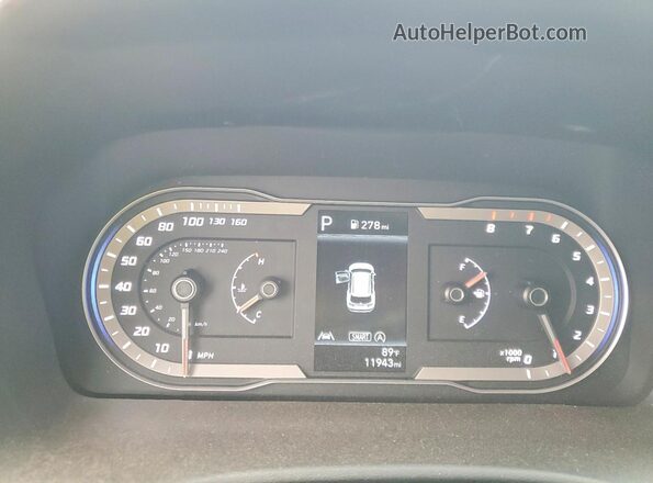 5NMJBCAE3NH030899 2022 HYUNDAI TUCSON Gray Սարքավորումների վահանակի տեսք