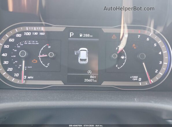 5NMJBCAE3PH292408 2023 HYUNDAI TUCSON Синий Вид задних сидений