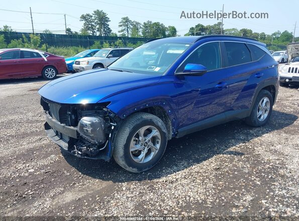 5NMJBCAE3PH292408 2023 HYUNDAI TUCSON Синий Передняя левая четверть