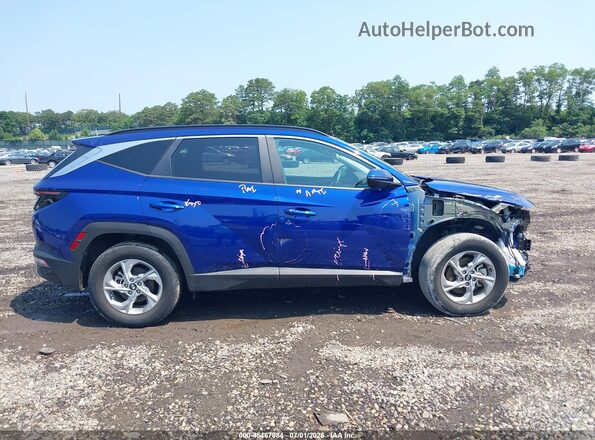 5NMJBCAE3PH292408 2023 HYUNDAI TUCSON Синий Вид задней части салона