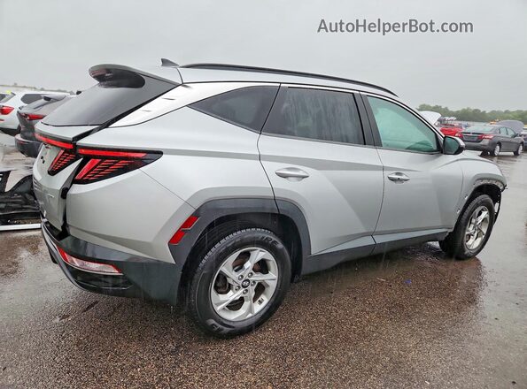 5NMJBCAE4NH032399 2022 HYUNDAI TUCSON Silver Trasero derecho