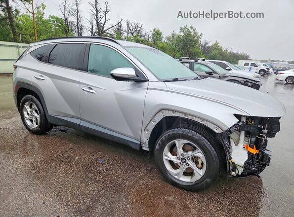 5NMJBCAE4NH032399 2022 HYUNDAI TUCSON Silver Delantero derecho