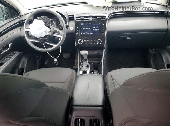 5NMJBCAE4NH060056 2022 HYUNDAI TUCSON Gray Dashboard view