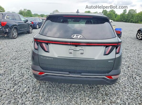 5NMJBCAE4NH060056 2022 HYUNDAI TUCSON Gray Rear view