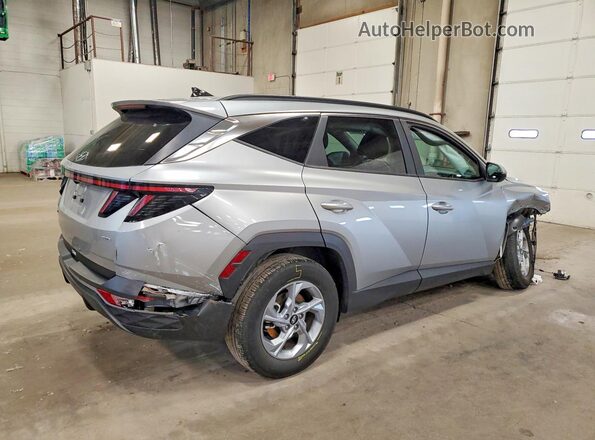 5NMJBCAE4PH256341 2023 HYUNDAI TUCSON Silver Trasero derecho