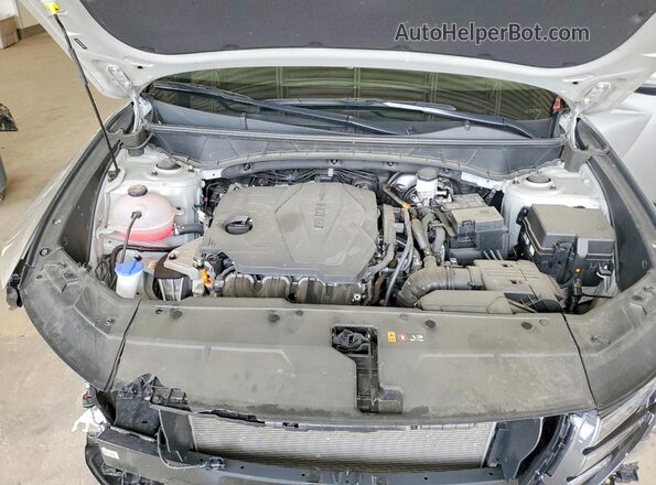 5NMJBCAE4PH256341 2023 HYUNDAI TUCSON Silver Vista del compartimento del motor