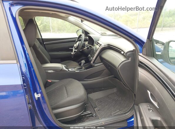 5NMJBCAE5NH044836 2022 HYUNDAI TUCSON Blue Front interior view