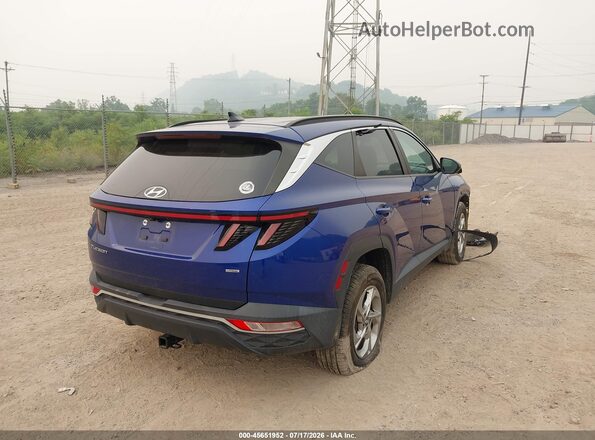 5NMJBCAE5NH044836 2022 HYUNDAI TUCSON Blue Rear right