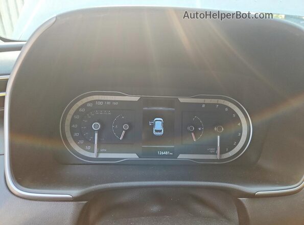 5NMJBCAE5PH195095 2023 HYUNDAI TUCSON Silver Instrument cluster view
