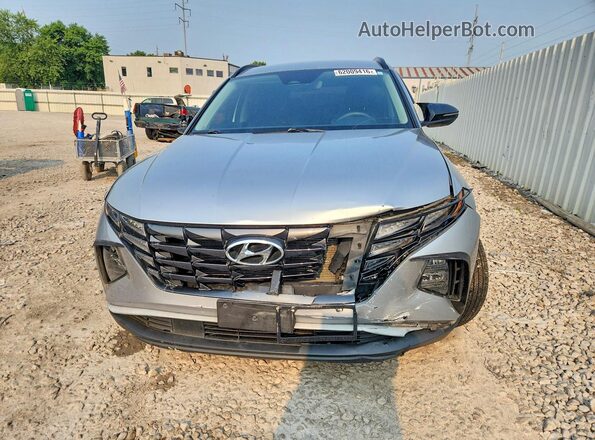 5NMJBCAE5PH195095 2023 HYUNDAI TUCSON Silver Front view