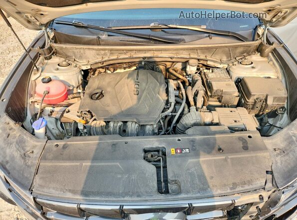 5NMJBCAE5PH195095 2023 HYUNDAI TUCSON Silver Engine compartment view