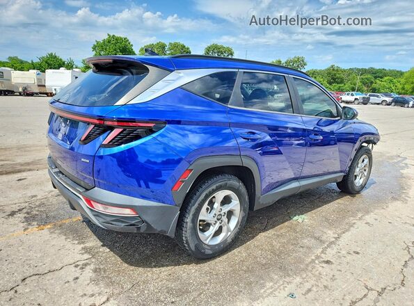 5NMJBCAE6NH089137 2022 HYUNDAI TUCSON Blue Հետևի աջ