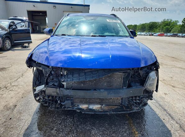 5NMJBCAE6NH089137 2022 HYUNDAI TUCSON Blue Դիմացի տեսք