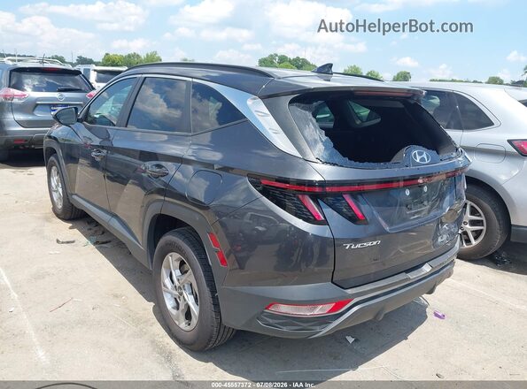 5NMJBCAE6NH135002 2022 HYUNDAI TUCSON Gray Rear left