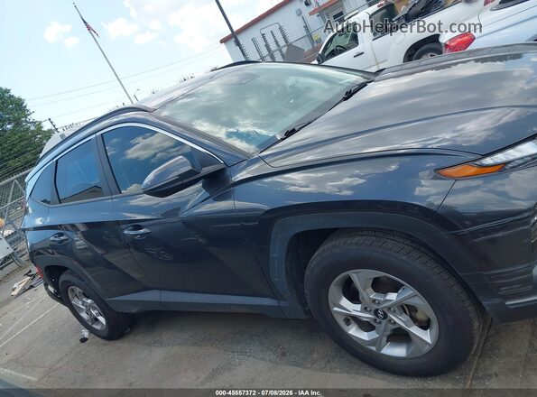 5NMJBCAE6NH135002 2022 HYUNDAI TUCSON Gray Rear interior view
