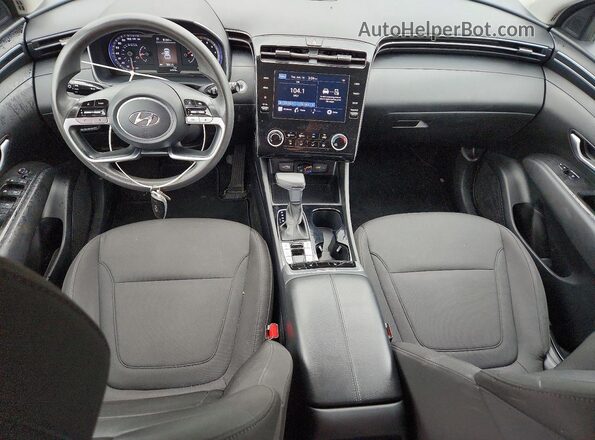 5NMJBCAE7NH093553 2022 HYUNDAI TUCSON Gray Dashboard view