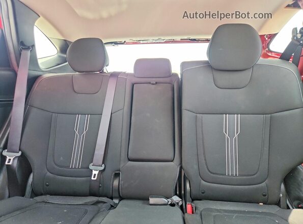 5NMJBCAE7PH184227 2023 HYUNDAI TUCSON Red Widok tylnych siedzeń
