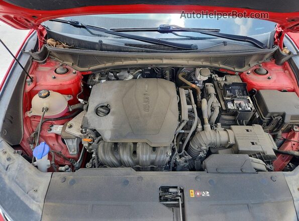 5NMJBCAE7PH184227 2023 HYUNDAI TUCSON Red Widok komory silnika