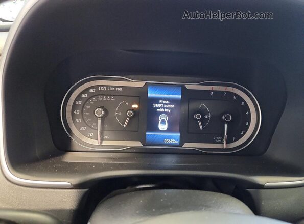 5NMJBCAE8PH203755 2023 HYUNDAI TUCSON Gray Вид щитка приладів