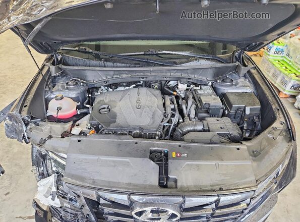 5NMJBCAE8PH203755 2023 HYUNDAI TUCSON Gray Вид підкапотного простору