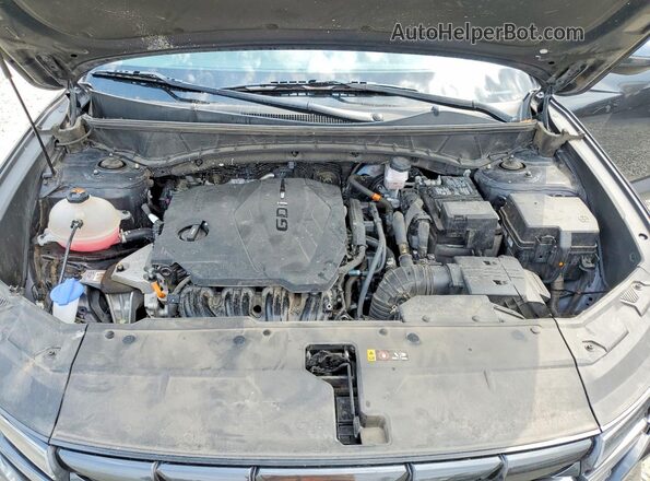 5NMJBCAE9PH250356 2023 HYUNDAI TUCSON Gray Вид підкапотного простору
