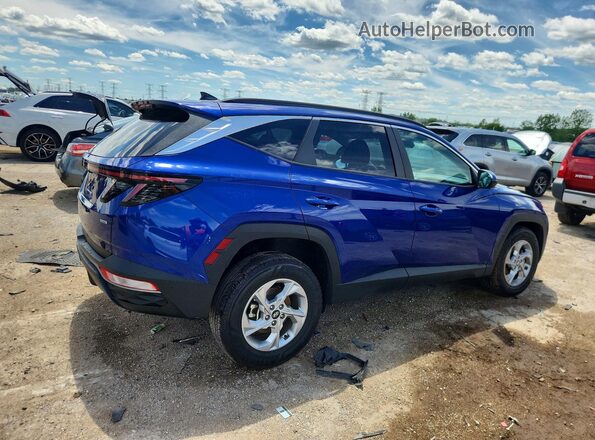 5NMJBCAE9PH258005 2023 HYUNDAI TUCSON Blue Trasero derecho