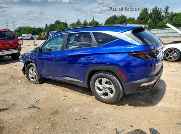5NMJBCAE9PH258005 2023 HYUNDAI TUCSON Blue Trasero izquierdo