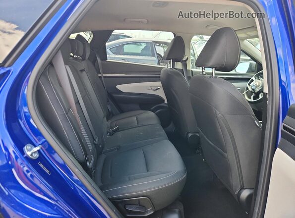 5NMJBCAE9PH258005 2023 HYUNDAI TUCSON Blue Vista de los asientos traseros