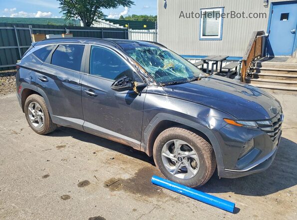 5NMJBCAEXNH124035 2022 HYUNDAI TUCSON Black Przód prawy