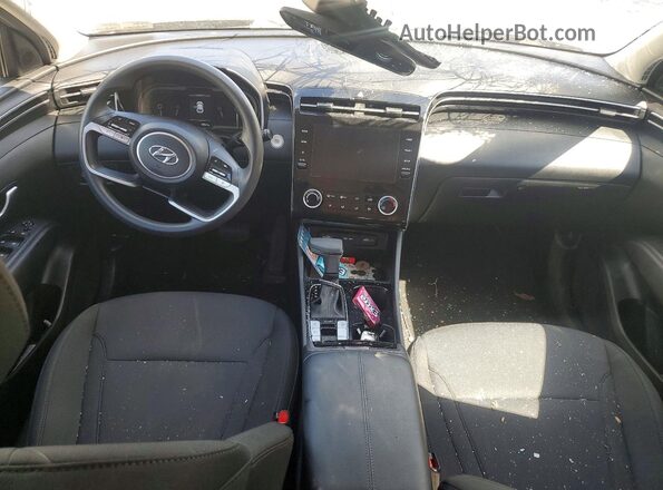 5NMJBCAEXNH124035 2022 HYUNDAI TUCSON Black Widok deski rozdzielczej