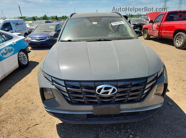 5NMJBCDE0RH374837 2024 HYUNDAI TUCSON Gray Դիմացի տեսք
