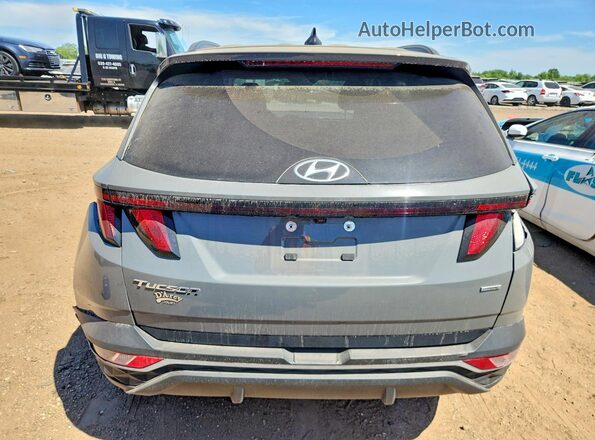 5NMJBCDE0RH374837 2024 HYUNDAI TUCSON Gray Հետևի տեսք